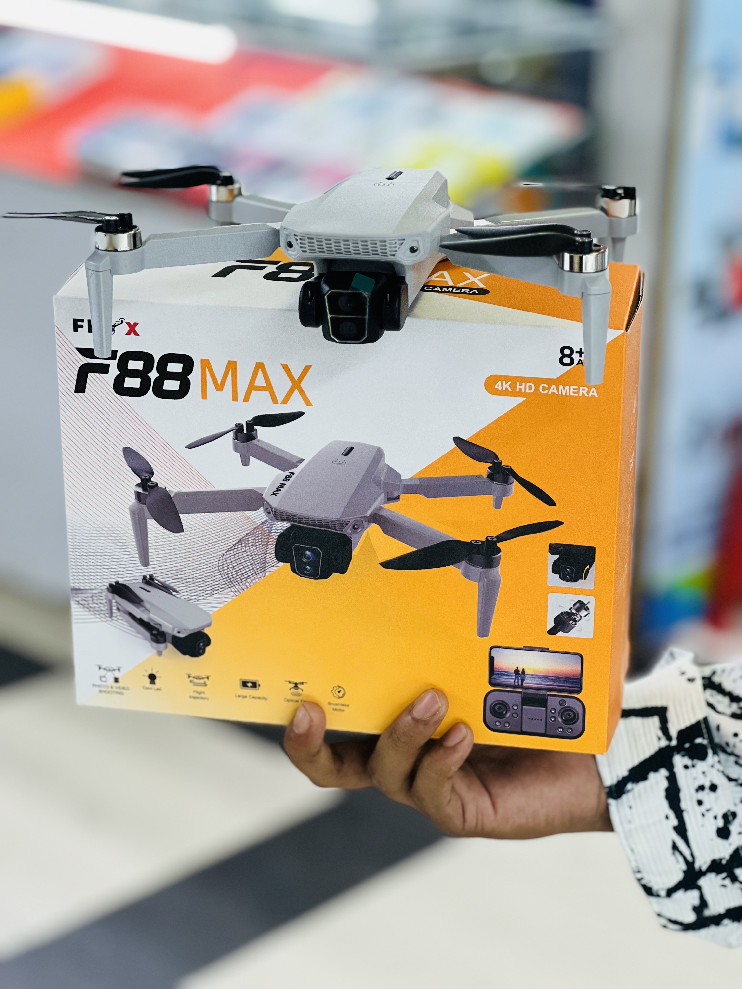 🚀 F88 MAX Drone🚚ফ্রি ক্যাশ অন ডেলিভারি!  💸মাত্র ৩৭০০ টাকা