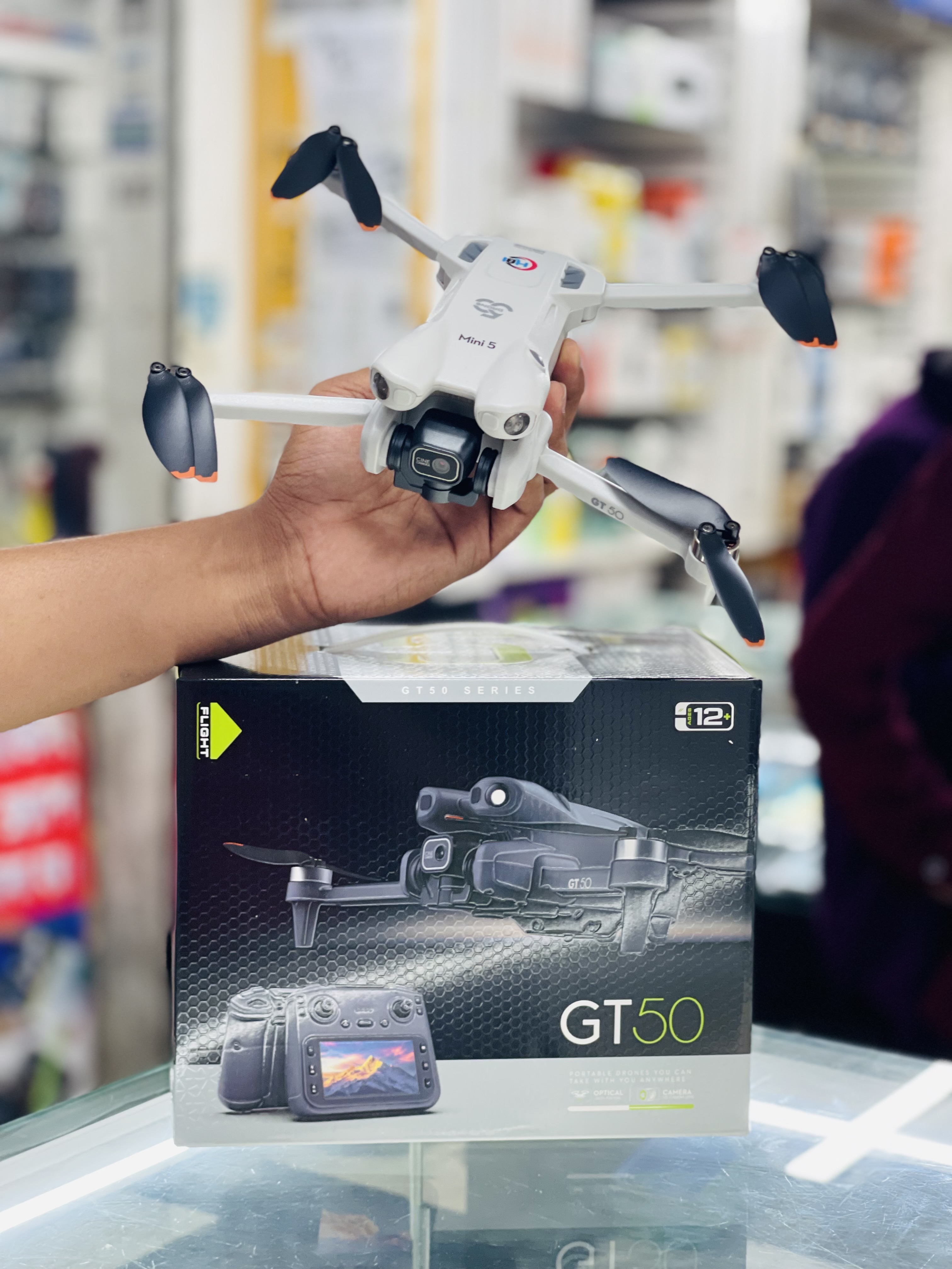🚁 GT50 Drone🔥১৫% ডিসকাউন্ট মূল্য: ৳৭,৩৯০ মাত্র!