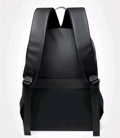 Men Back pack( wallet সহ) black..(code 12)..  ঢাকা সিটিতে ৭০, বাইরে ১৩০ টাকা কুরিয়ার চার্জ প্রযোজ্য_img_2