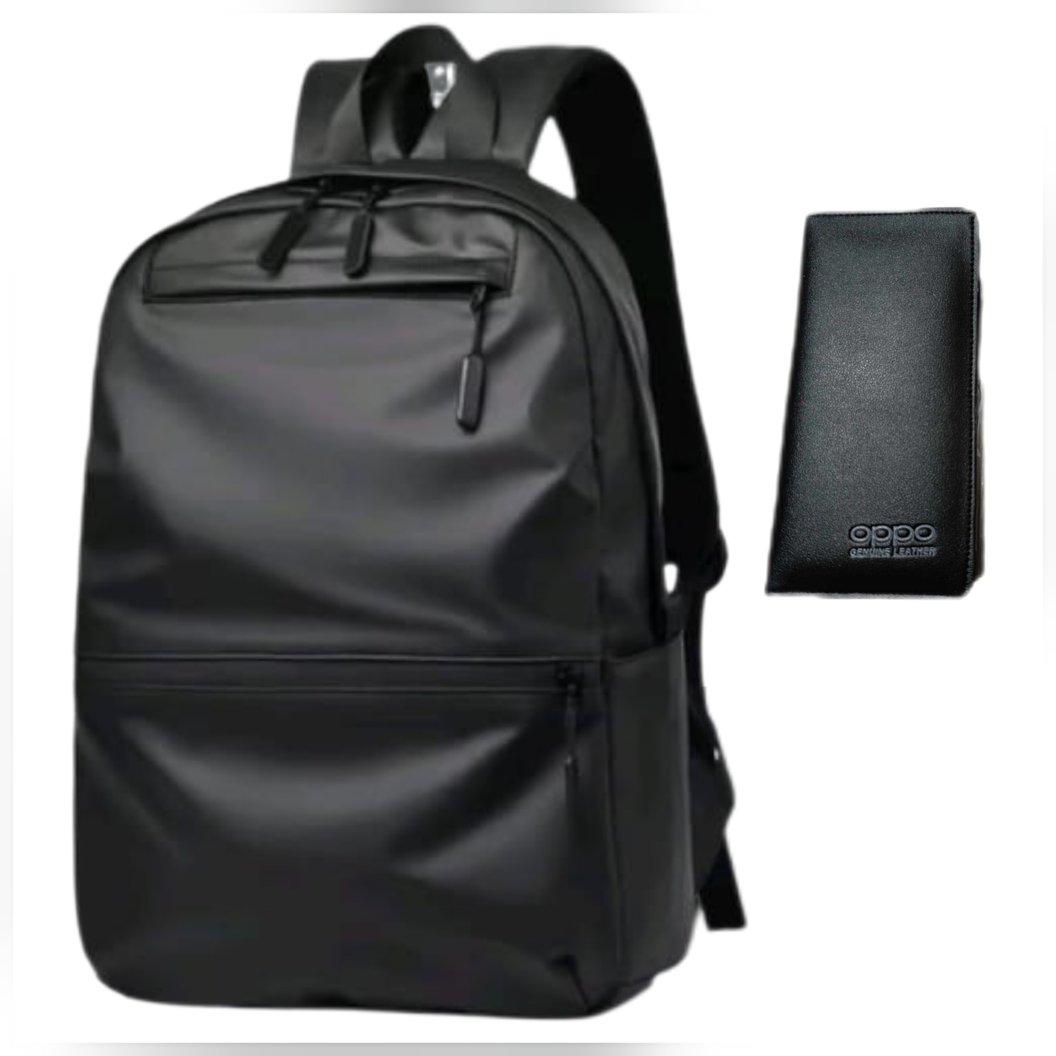 Men Back pack( wallet সহ) black..(code 12).. ঢাকা সিটিতে ৭০, বাইরে ১৩০ টাকা কুরিয়ার চার্জ প্রযোজ্য