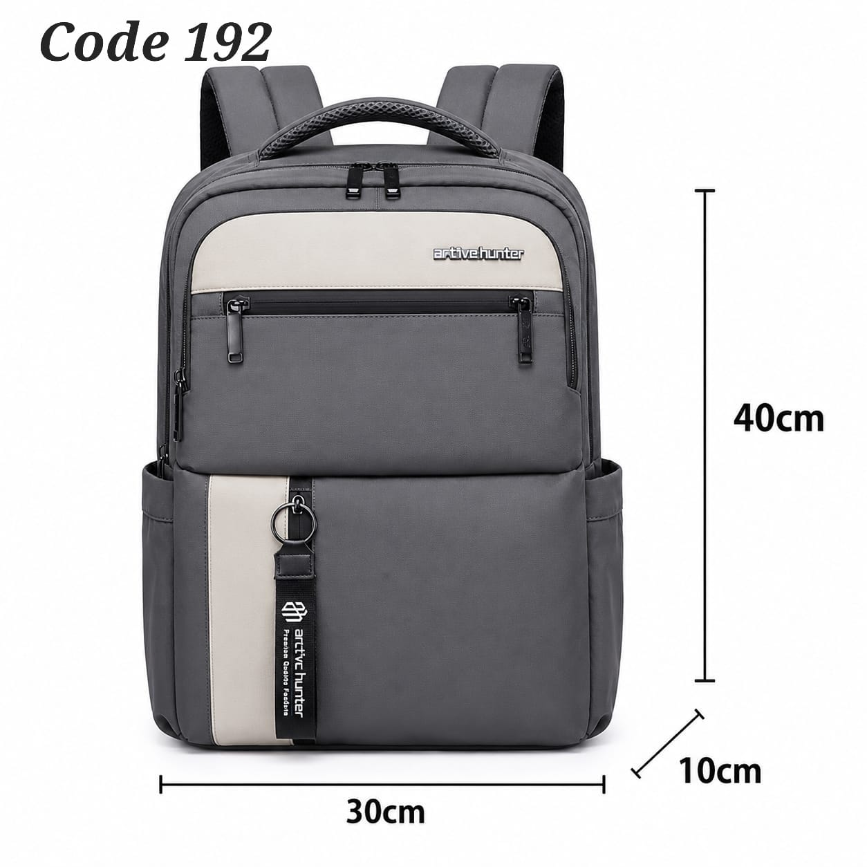 (Ash Colour) ARCTIC HUNTER 15.6 Inch Waterproof Business Laptop And Travel Backpack..(Model 192).. ঢাকা সিটিতে ৭০, বাইরে ১৩০ টাকা কুরিয়ার চার্জ প্রযোজ্য