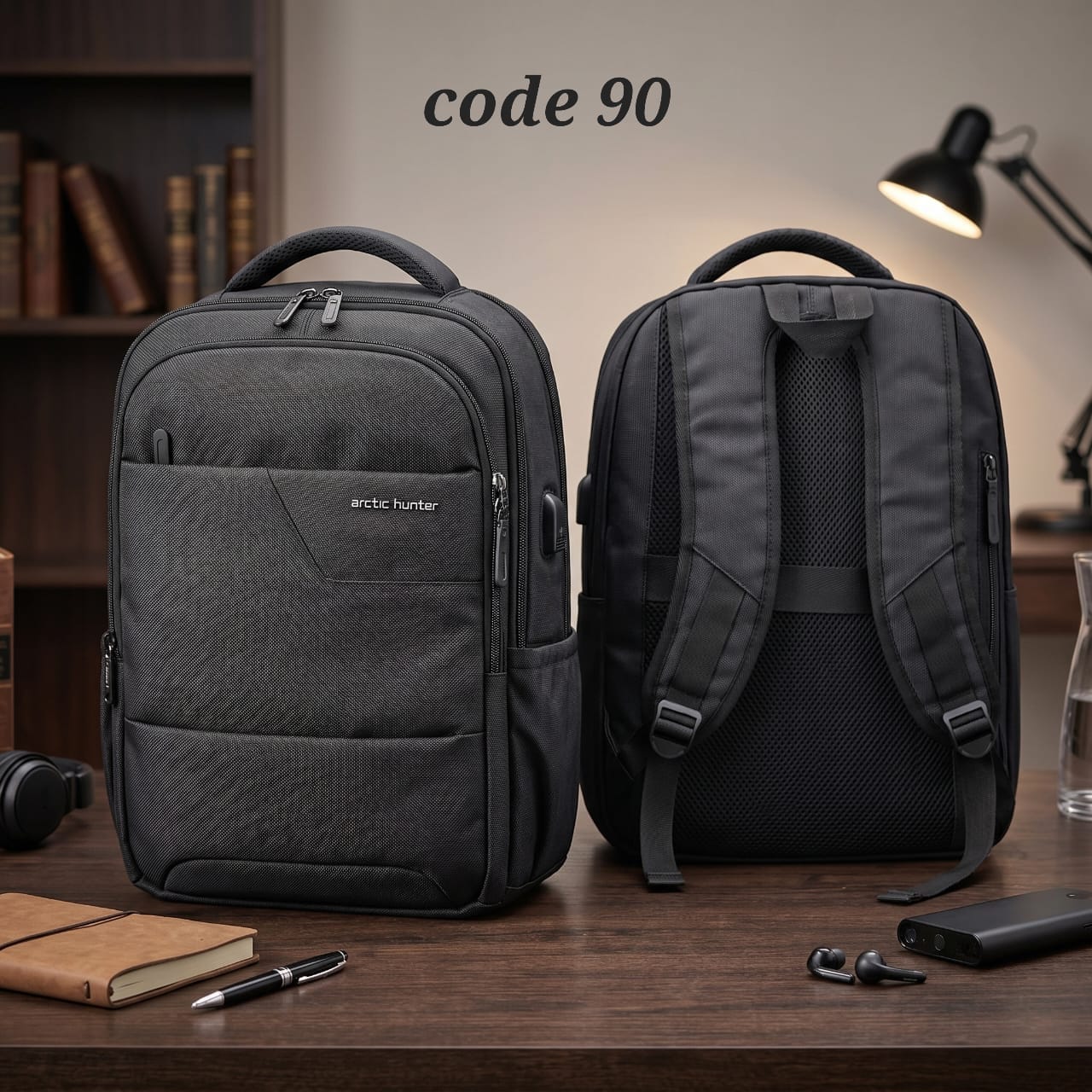 ARCTIC HUNTER 90 Backpack...( Code 90)... ঢাকা সিটিতে ৭০, বাইরে ১৩০ টাকা কুরিয়ার চার্জ প্রযোজ্য_img_0