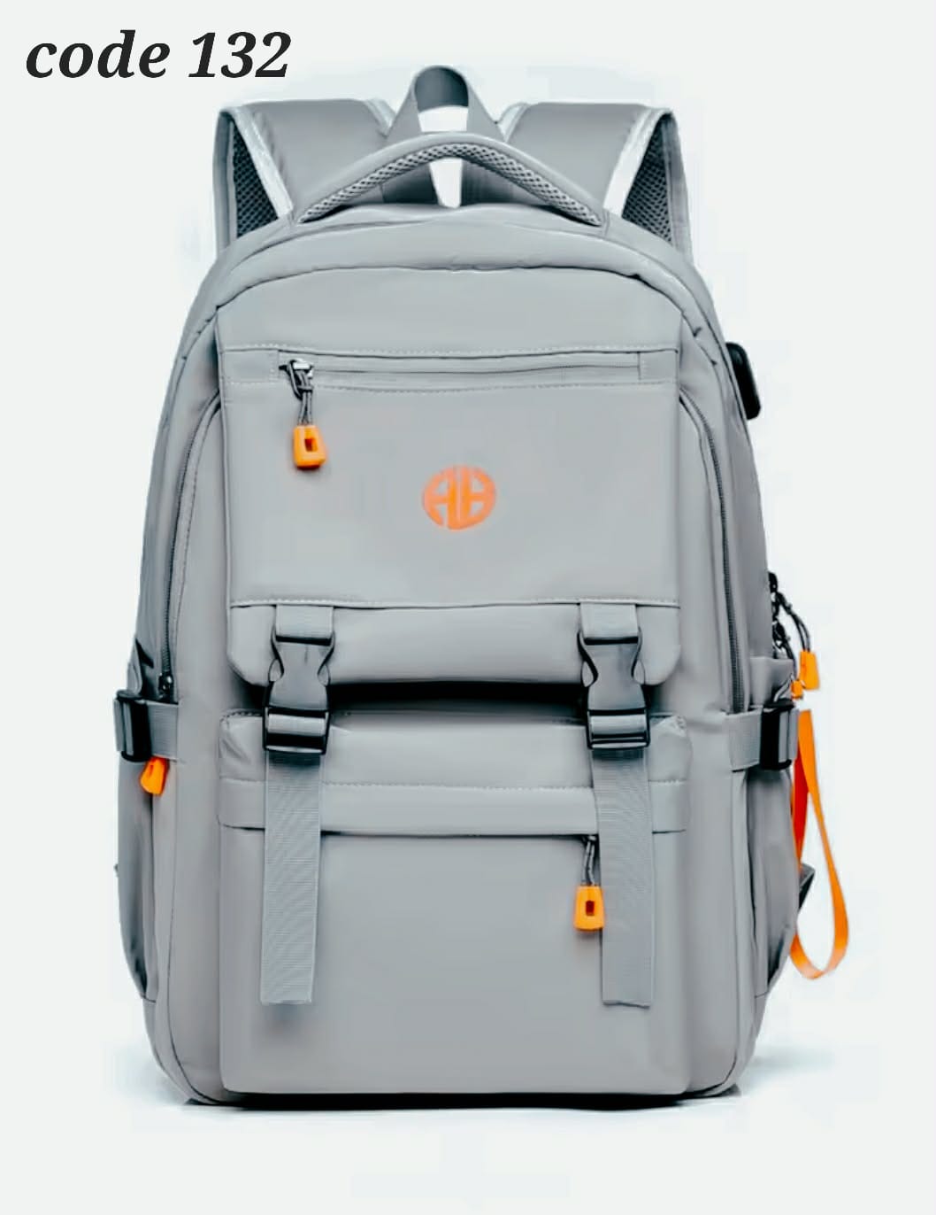 Men's Trend-Brand Waterproof Backpack Deep Ash colour...( code 132)... ঢাকা সিটিতে ৭০, বাইরে ১৩০ টাকা কুরিয়ার চার্জ প্রযোজ্য_img_0