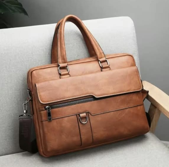 premium artificial leather bag 16"/12"/4" Brown colour ....(Code 610) ঢাকা সিটিতে ৭০, বাইরে ১৩০ টাকা কুরিয়ার চার্জ প্রযোজ্য