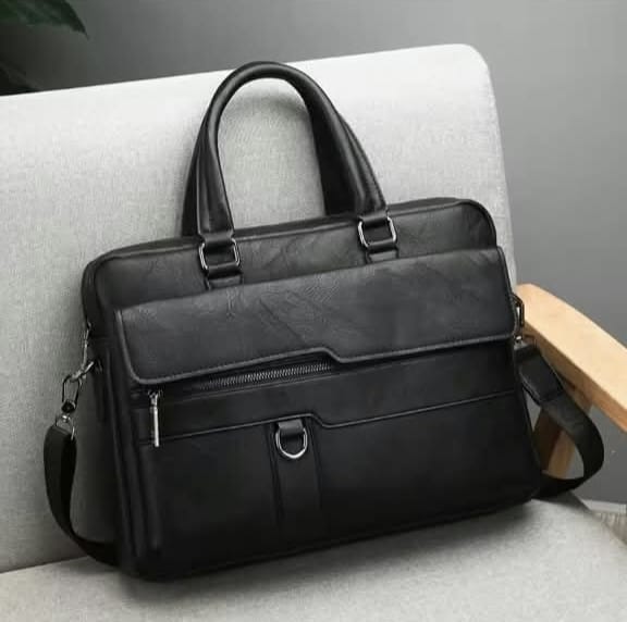 premium artificial leather bag 16"/12"/4" Black colour ....(Code 609) ঢাকা সিটিতে ৭০, বাইরে ১৩০ টাকা কুরিয়ার চার্জ প্রযোজ্য