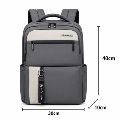 (Ash Colour) ARCTIC HUNTER 15.6 Inch Waterproof Business Laptop And Travel Backpack..(Model 192).. ঢাকা সিটিতে ৭০, বাইরে ১৩০ টাকা কুরিয়ার চার্জ প্রযোজ্য_img_0