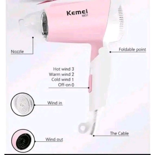 Kemei KM-6831 Price in Bangladesh_img_1