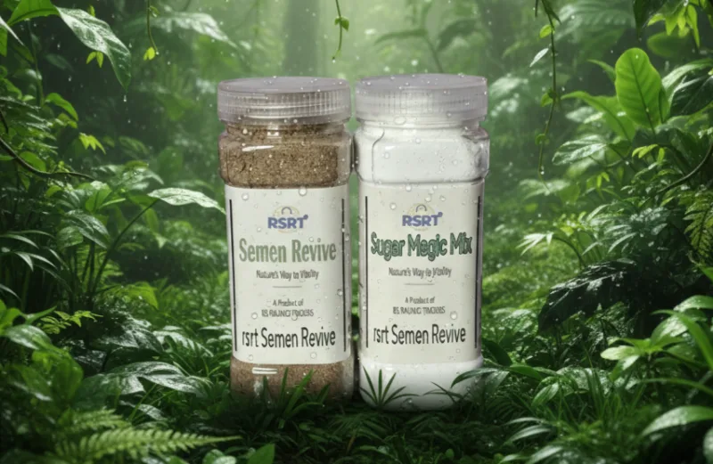 Semen Revive / Sugar Magic Mix / বীর্য ঘনকারক / টাইম বৃদ্ধিকারক / গ্যাস্ট্রিক নিরাময় / শক্তি বৃদ্ধি কারক / 450gm Set