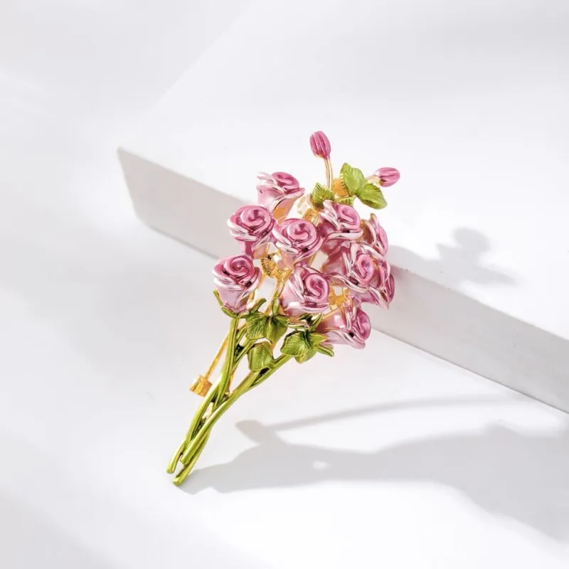 High-End Butterfly Corsage Brooch