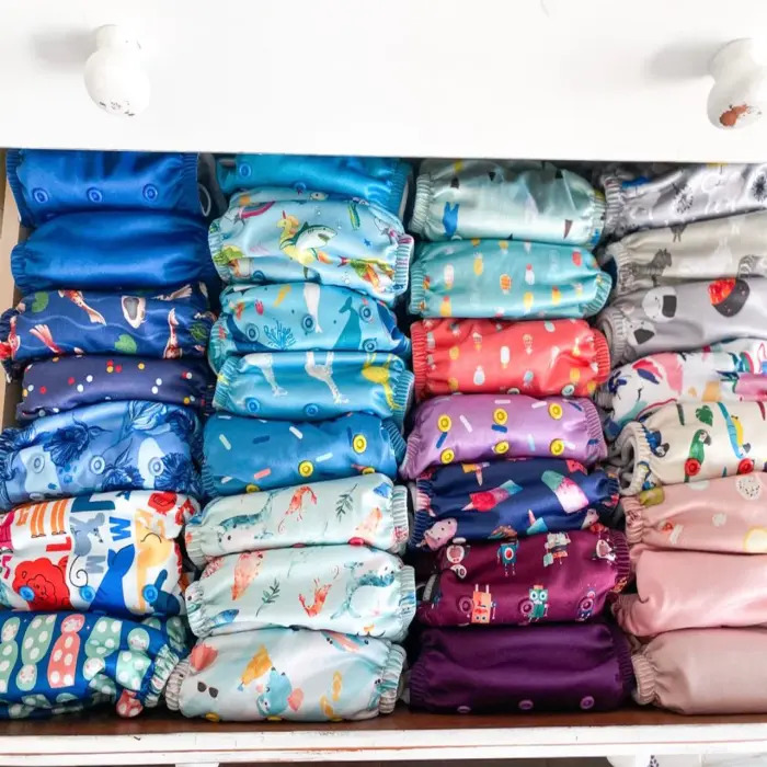 Re-Washable Baby Cloth Diapers with Waterproof Materials_img_2