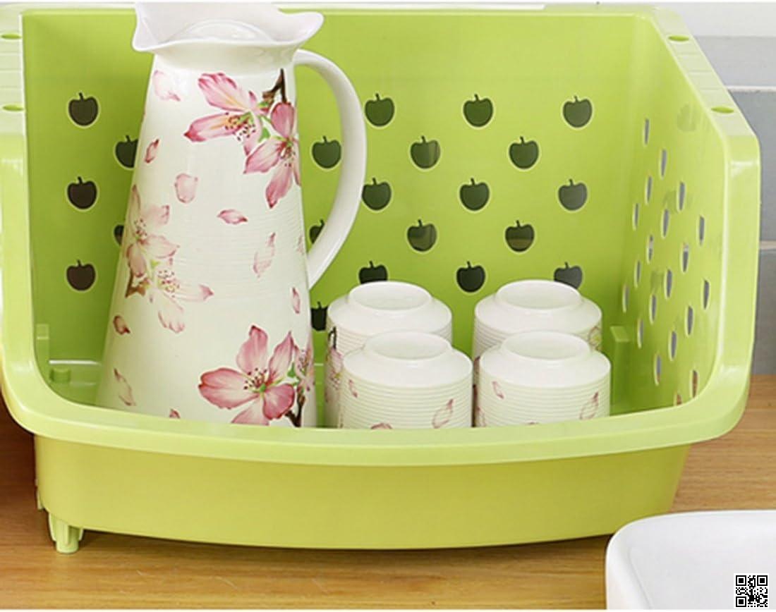 4 Tier Plastic Kitchen Storage Rack with Wheels – Multipurpose Vegetable & Fruit Organizer_img_4