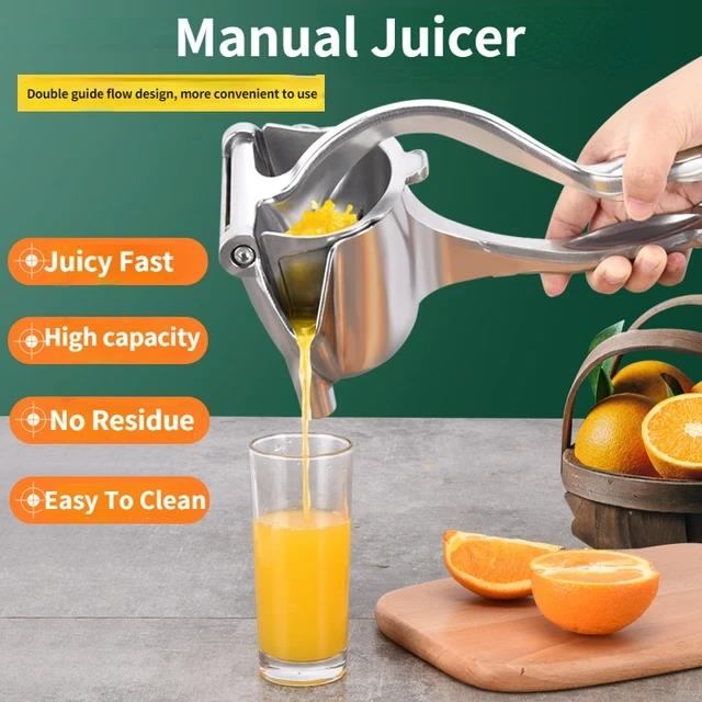 Aluminum Manual Fruit Press Juicer – Heavy Duty Hand Press Juice Extractor