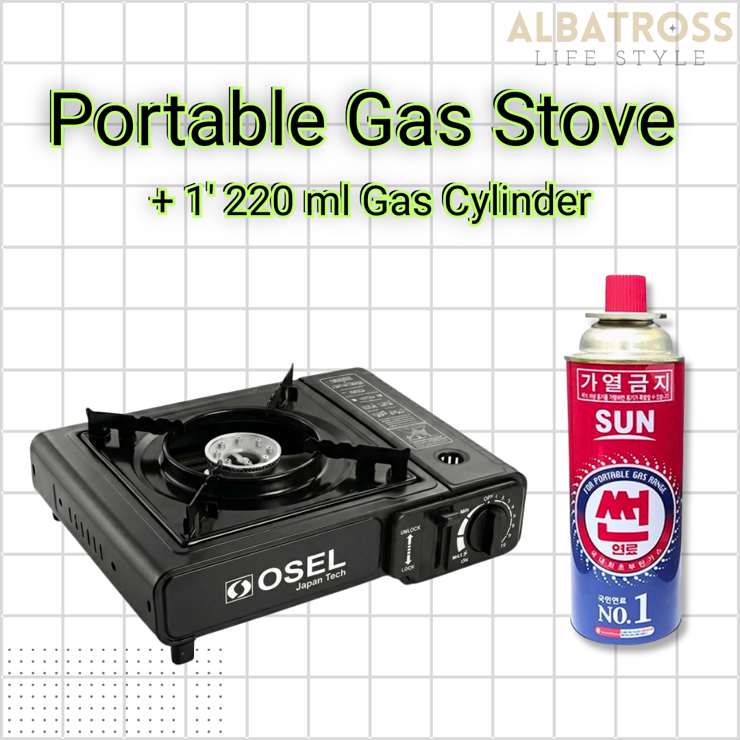 OSEL Portable Mini Gas Stove  BDZ-155-A Butane_img_1