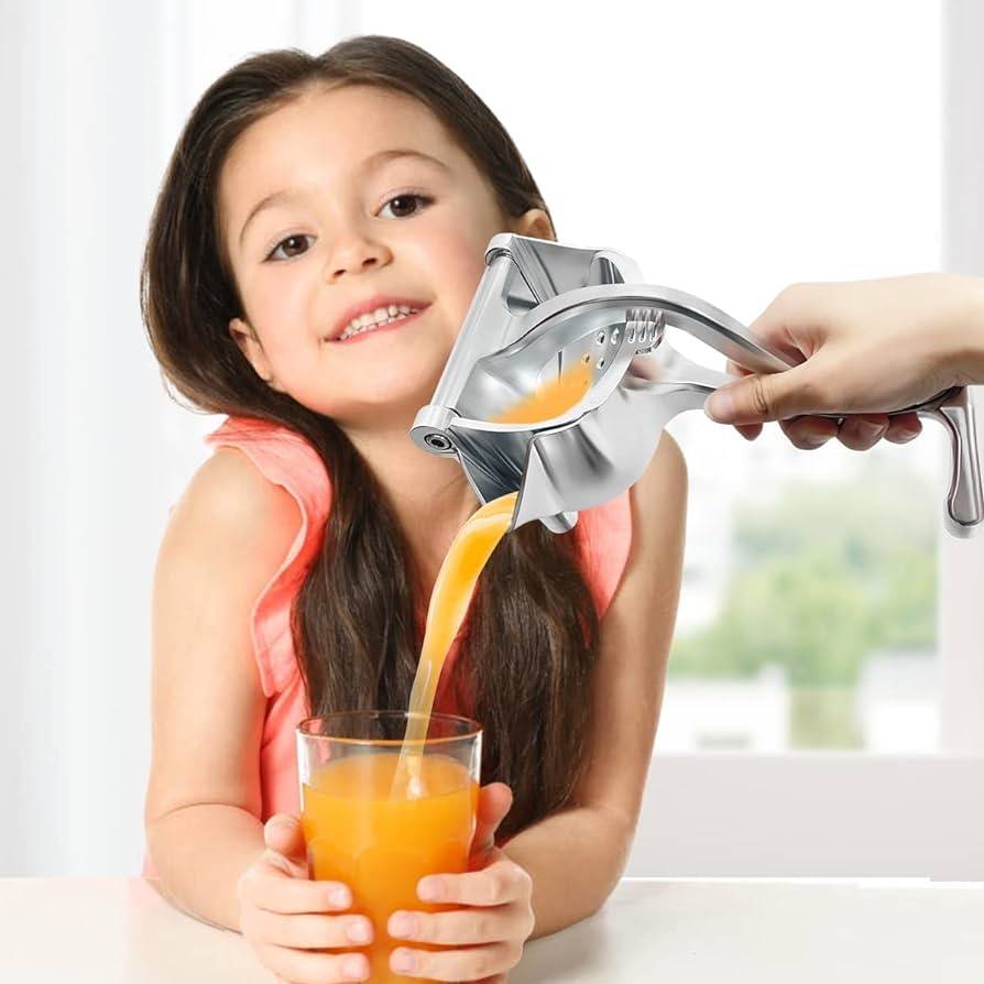 Aluminum Manual Fruit Press Juicer – Heavy Duty Hand Press Juice Extractor_img_2