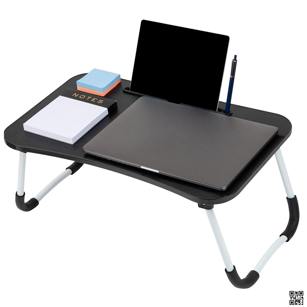 Foldable Bed Laptop Table for Study, Eating & Work | Portable Sofa Desk