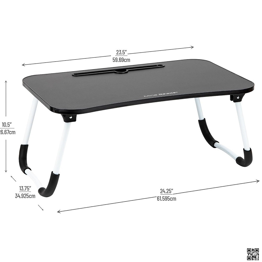 Foldable Bed Laptop Table for Study, Eating & Work | Portable Sofa Desk_img_1