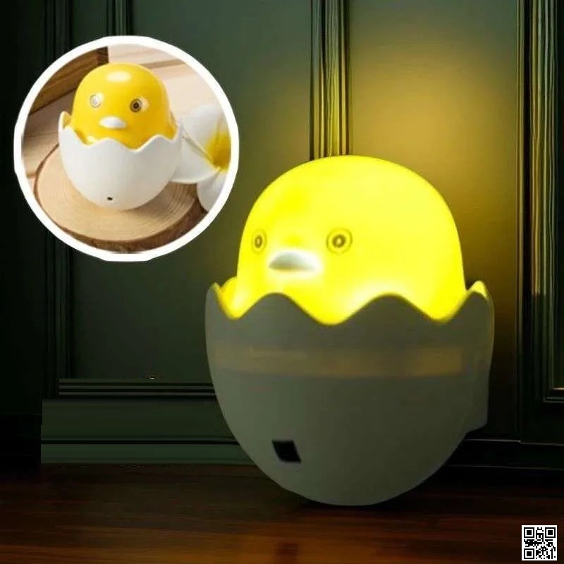 Yellow Egg Duck LED Night Light_img_6