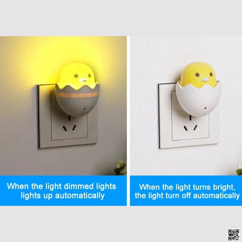 Yellow Egg Duck LED Night Light_img_4