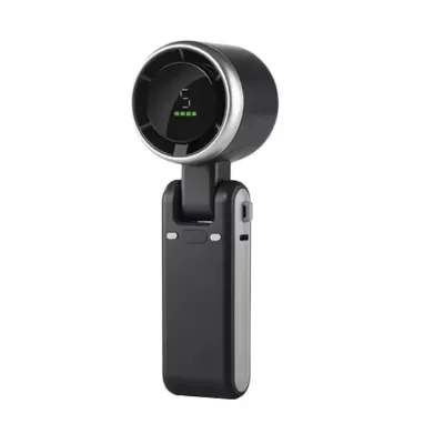 Southeast Asia's Most Popular Violent High-Speed Fan, USB Charging, Portable Neck-Hanging, Small Digital Display Handheld Fan N607_img_0