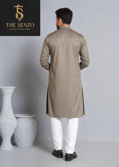 Premium Embroidered Panjabi | THE SENZO | Elegant Men's Traditional Wear_img_3