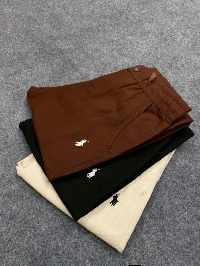 Premium Linen-Cotton Blend Casual Polo Trousers_img_0
