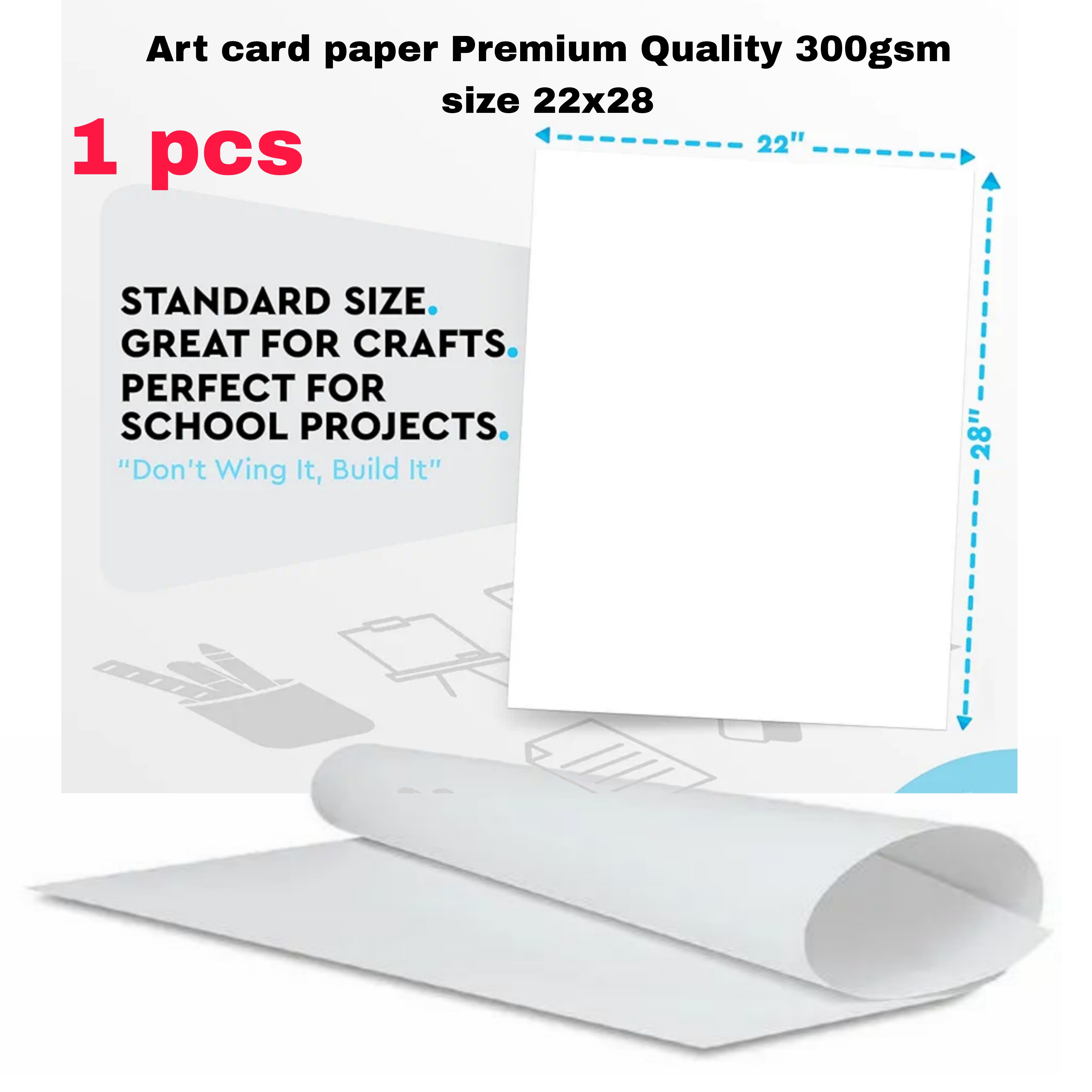 Art Card Hansol Premium Quality 300gsm 1 pcs or 10 pcs_img_0