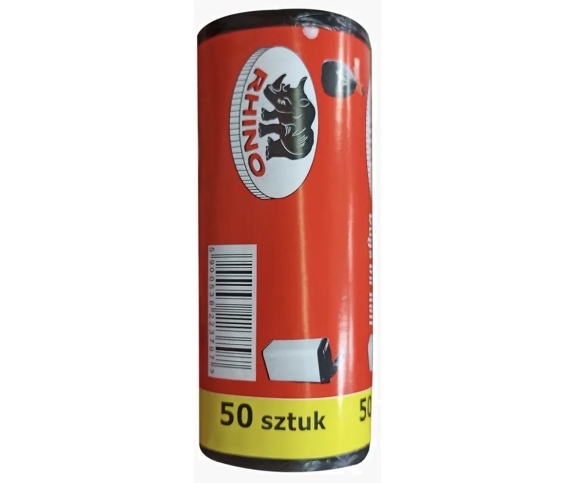 Garbage bag Thin 35 Liter 1 roll 50pcs for lite use_img_1