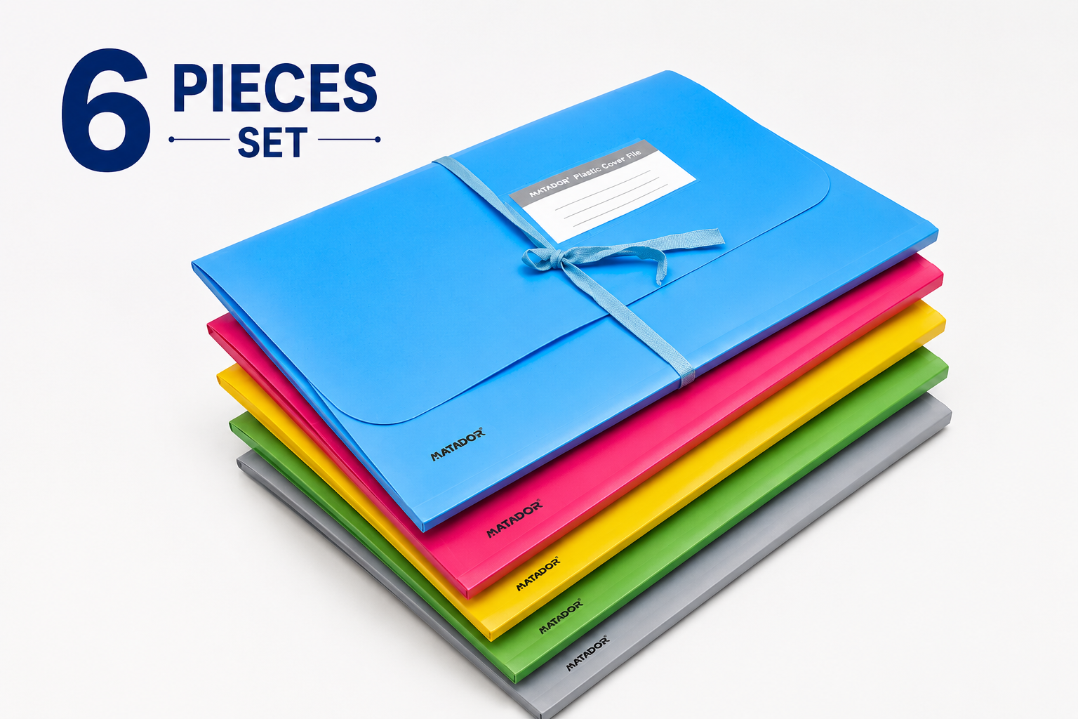 MATADOR Plastic Court file Random Color 3pcs or 6 pcs_img_3