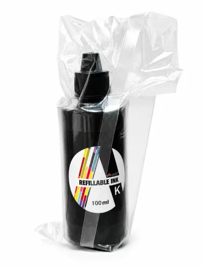 Sublimation Ink Black Premium Quality 100ml, Heat Transfer Ink for T-Shirts, Mugs & More_img_0