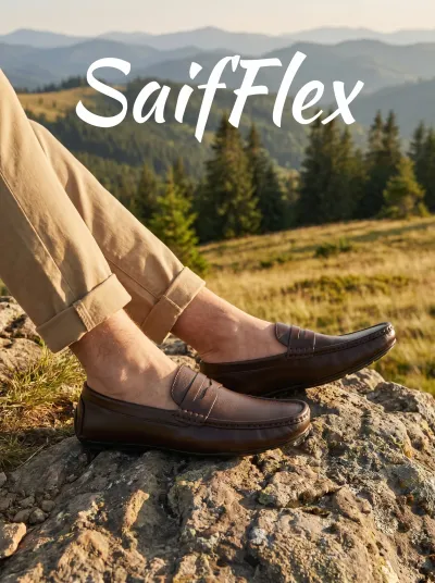 SaifFlex ১০০"% চামড়ার লোফার_img_0