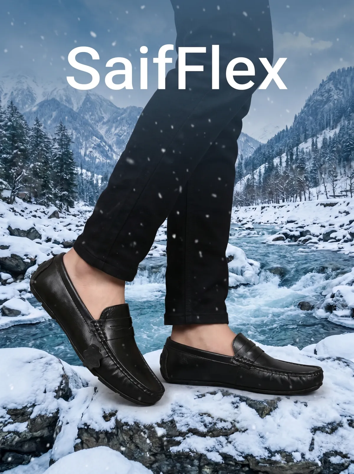SaifFlex ১০০% চামড়ার লোফার