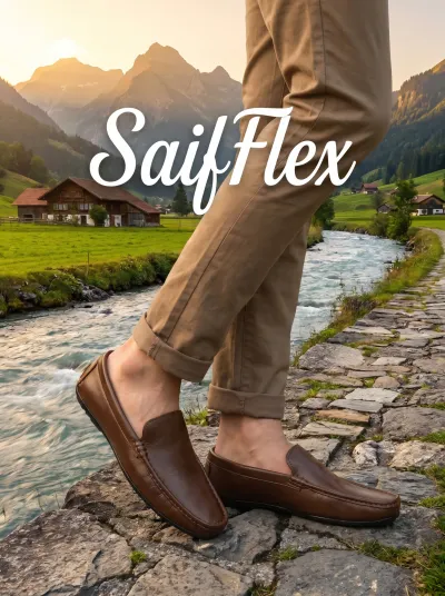 SaifFlex ১০০% চামড়ার লোফার_img_0