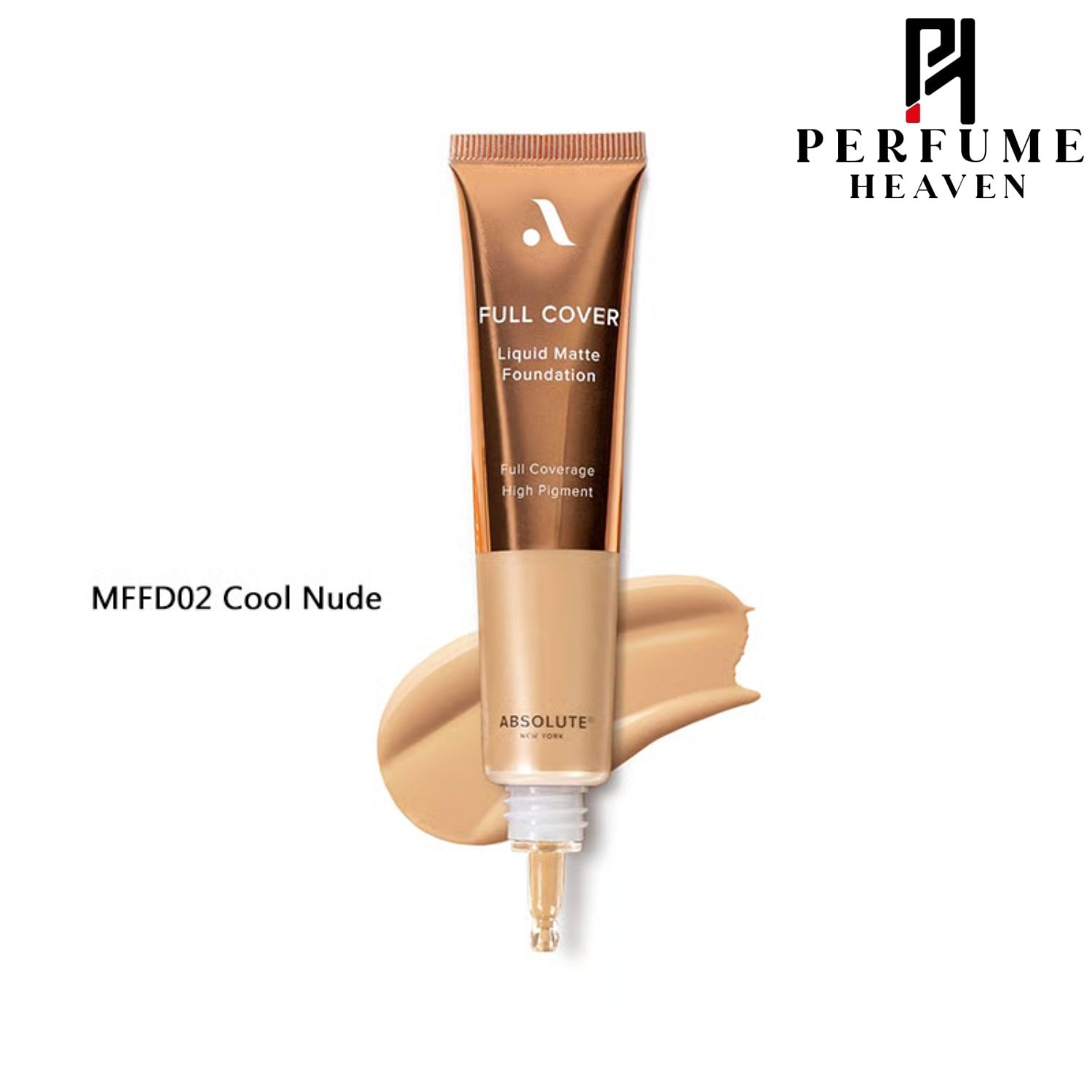 Absolute Full Cover Liquid Matte Foundation 30ml - MFFD02 Cool Nude