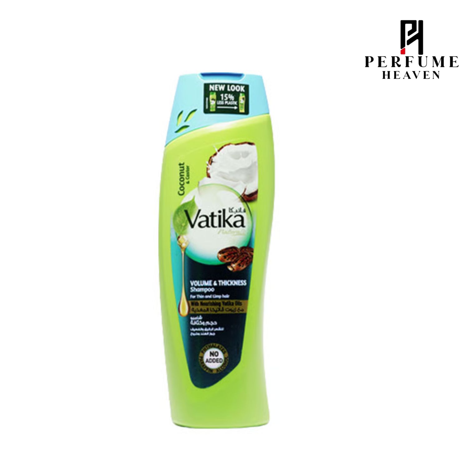 Dabur Vatika Naturals Coconut & Castor Volume & Thickness Shampoo 400ml