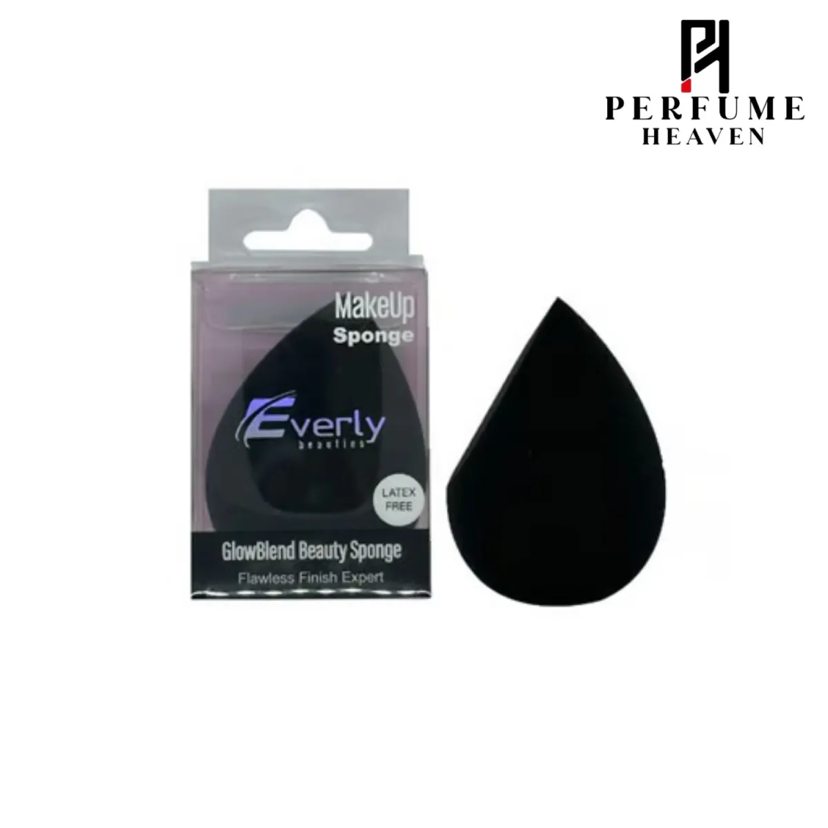 Everly Glow Blend Beauty Sponge - Black