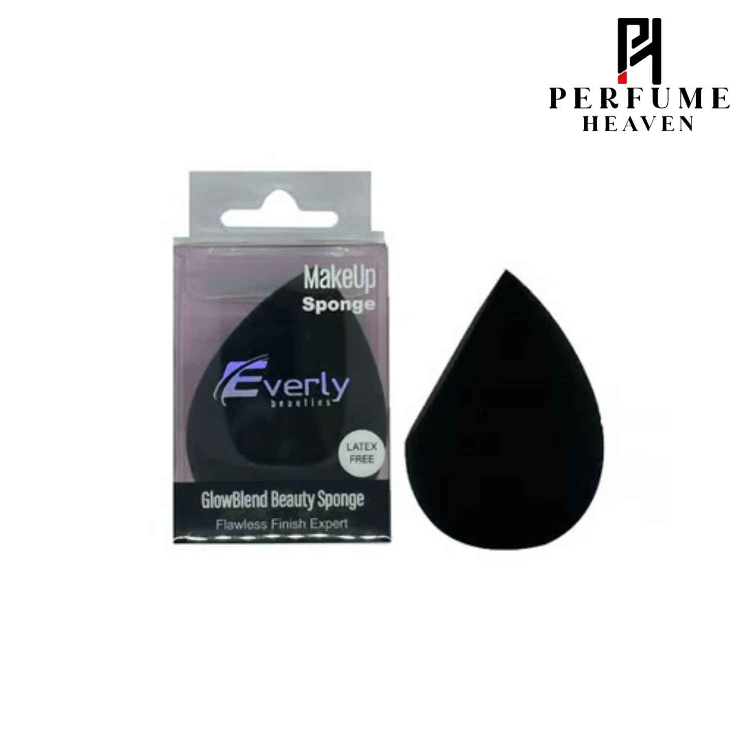 Everly Glow Blend Beauty Sponge - Black