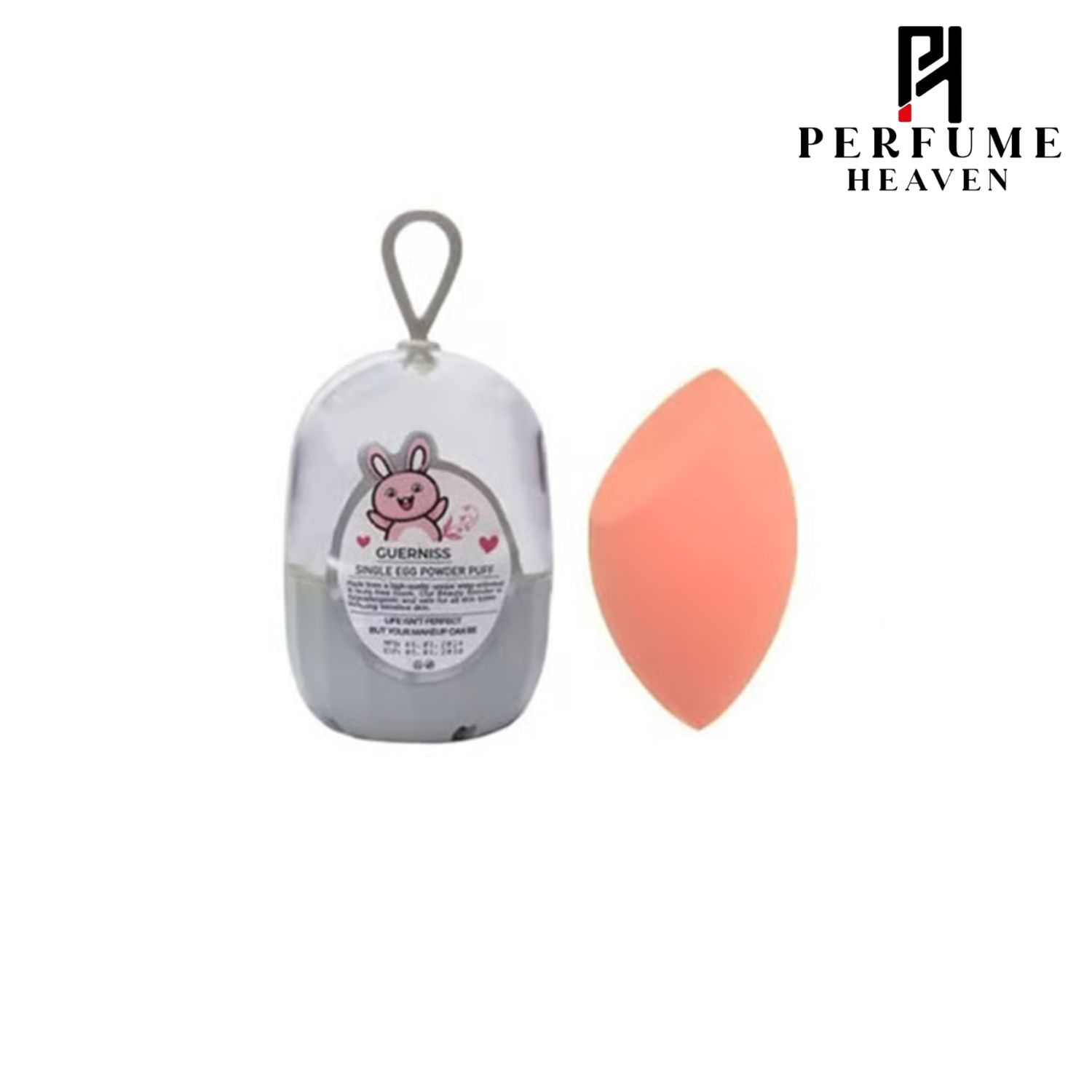 Guerniss Single Egg Powder Puff Multi Tasker - Peach Pink_img_0