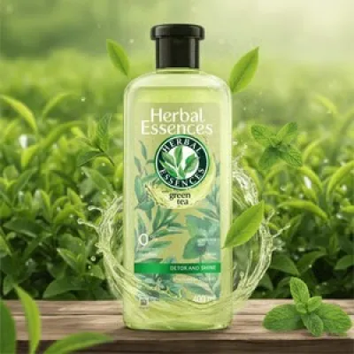 Herbal Essences Green Tea And Mint Detox And Shine Shampoo 400ml_img_1