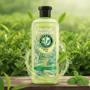 Herbal Essences Green Tea And Mint Detox And Shine Shampoo 400ml_img_1