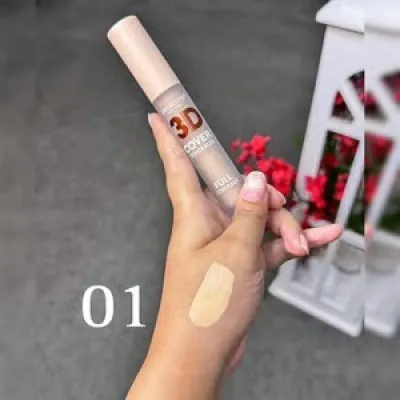 Absolute New York 3D Full Cover Concealer 5.5ml - MFDC01 Neutral Porcelain_img_1