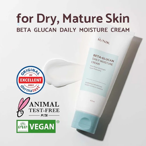 [iUNIK] Beta Glucan Daily Moisture Cream_img_1