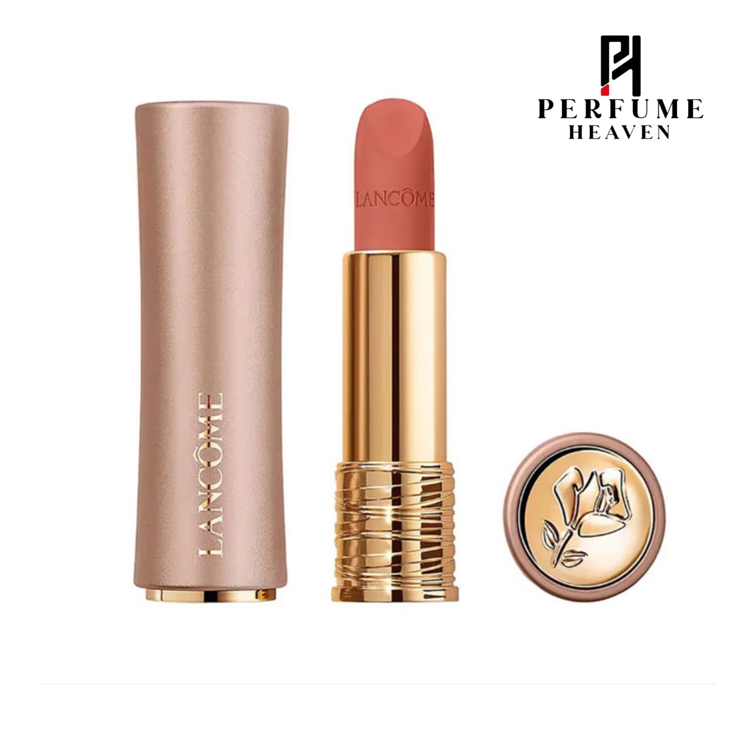 LANCOME L’Absolu Rouge Intimatte Soft Matte Lipstick 220 French Blush – 3.4g_img_1