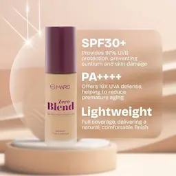 Mars Cosmetics Zero Blend Weightless Foundation #03 Cashew Delight (30ml)_img_1