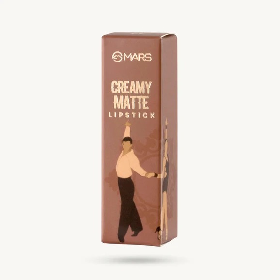 MARS Creamy Matte Long Lasting Lipstick 22-Ballroom Passion_img_1