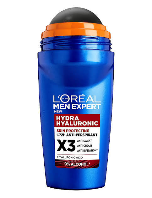 L'Oréal Paris Men Expert Hydra Hyaluronic 72h Anti-Perspirant Deodorant Roll-On 50ml (UK)_img_2