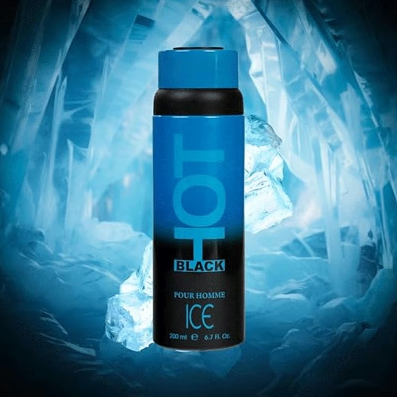 Bernard Dimitri Hot Black Deodorant For Men 200ml - Ice_img_1