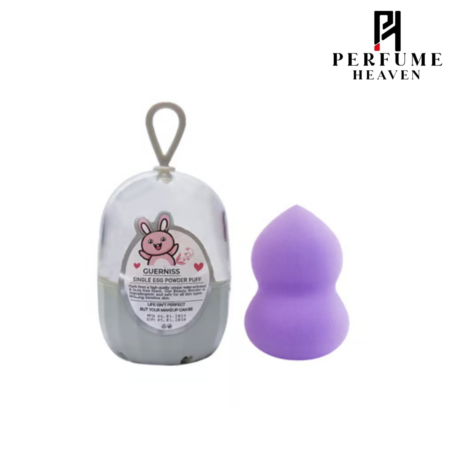 Guerniss Single Egg Powder Puff Pear - Purple