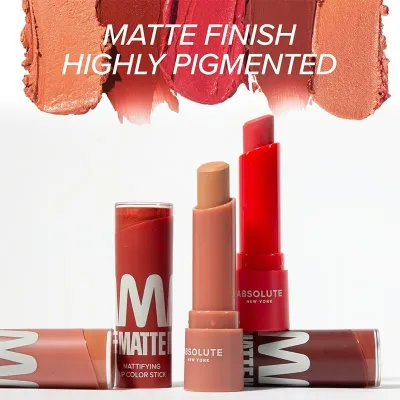 Absolute New York Mattifying Lipstick - MLAM07 Garnet_img_1