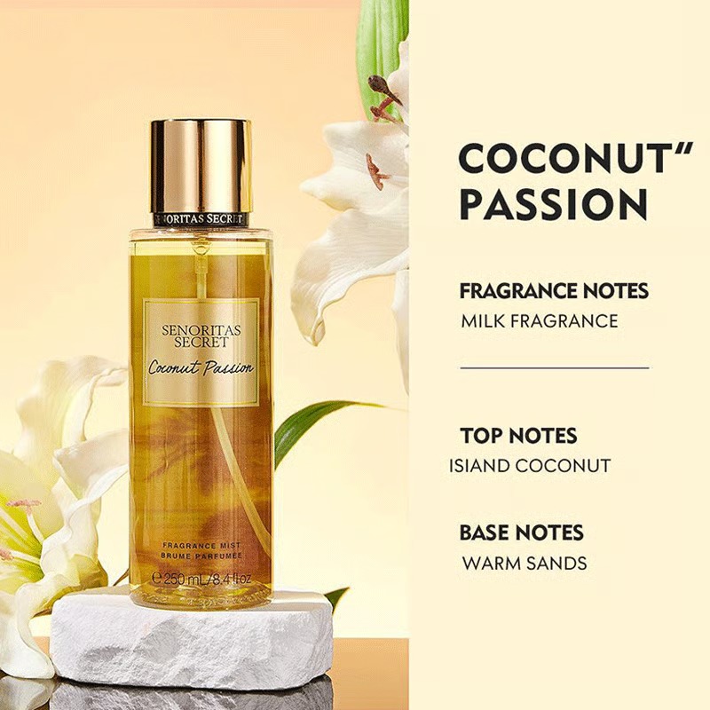 Victoria's Secret Coconut Passion Sunkissed Fragrance Mist 250 ml_img_1