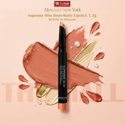 Absolute New York Supreme Slim Demi-Matte Lipstick 1.3g - MLSS51 In Blossom_img_1